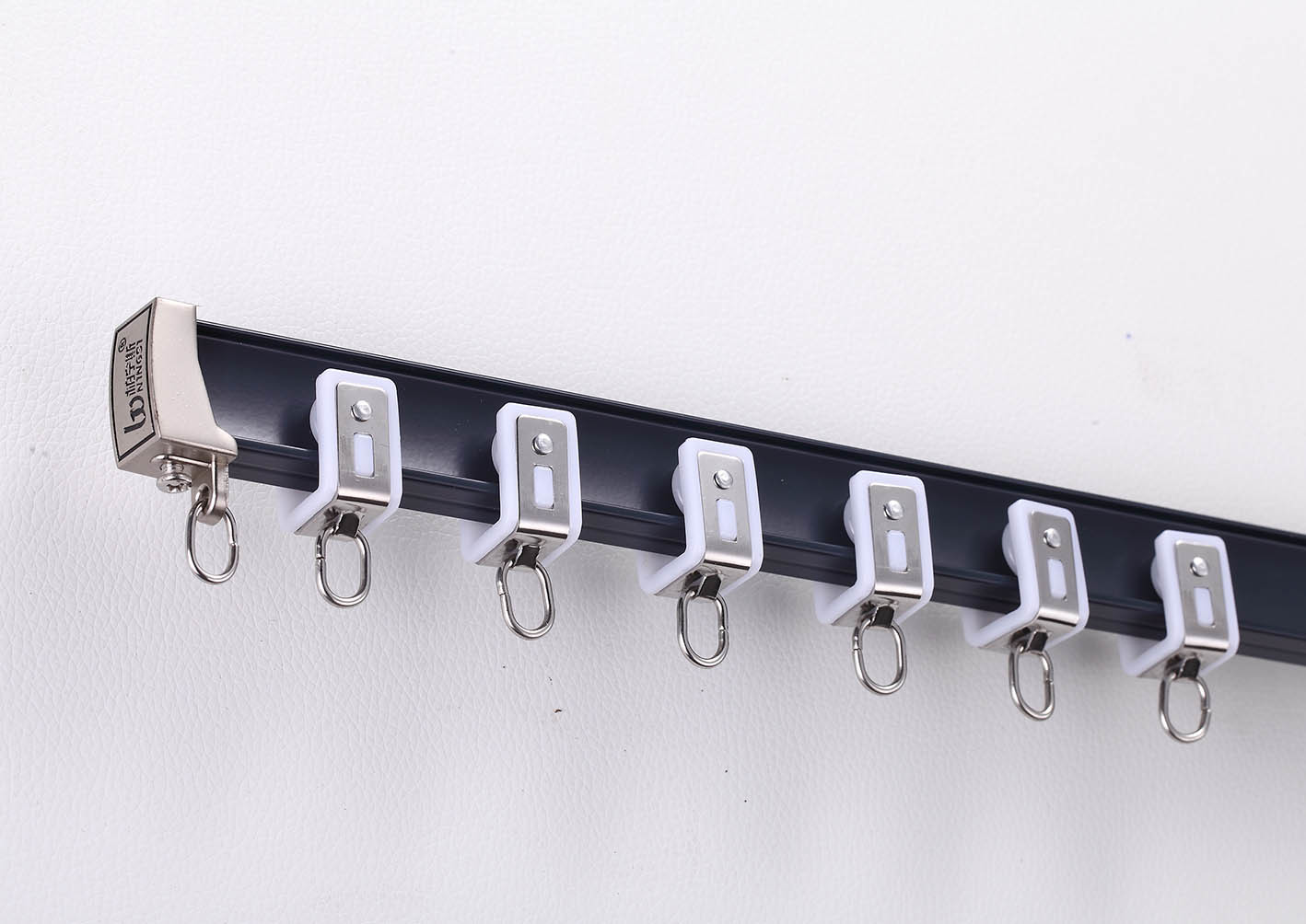 Montagem flexível silenciosa engrossada do teto da trilha da cortina para o hospital