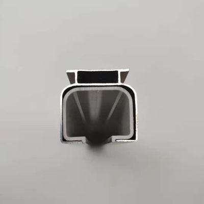 Bom preço. Trilha 28*23mm de alumínio 1.2mm grossa silenciosa da cortina com rodas Em linha
