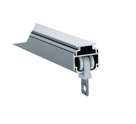 Bom preço. Trilha montada teto 1.2mm da cortina do trilho de cortina 6m do elevado desempenho densamente Em linha