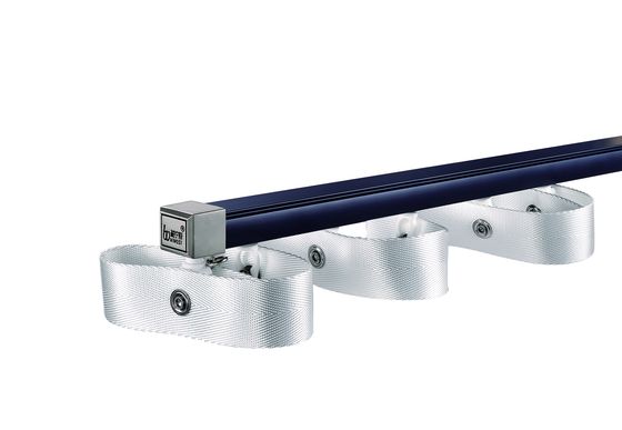Bom preço. Ready to Ship In Stock Fast Dispatch Skylight pulley system square thick sliding track metal curtain track Em linha