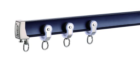 Bom preço. trilho de cortina dobrável flexível da trilha 4m da cortina do teto da espessura de 1.8mm Em linha