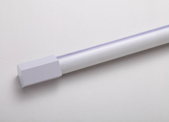 Bom preço. aluminum material curtain rod with aluminum finals simple design Em linha