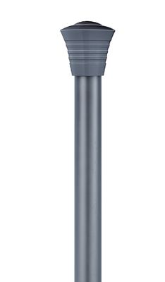 Bom preço. Cortina de alumínio Rod Hanging do diâmetro limpo fácil do comprimento 19mm de 350cm Em linha
