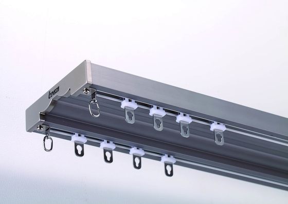 Bom preço. Suspended Ceiling Double Curtain Track Exterior Aluminum Curtain Track Em linha