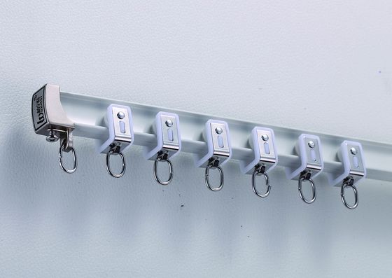 Bom preço. heavy duty bendable curtain track curved ceiling mounted curtain track Em linha