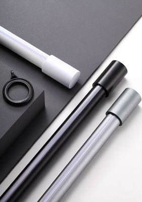 Bom preço. thickened curtain rod fashion simple Roman rod single rod bracket accessories aluminum alloy curtain track Em linha