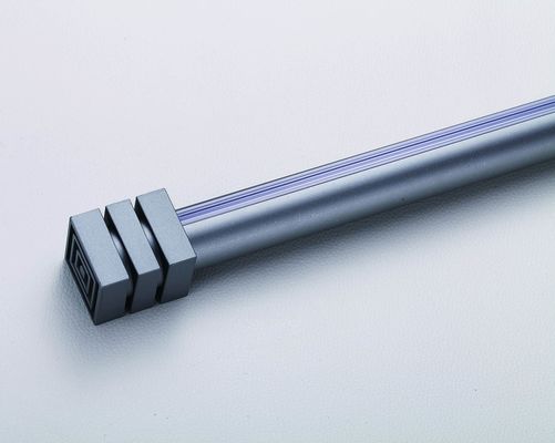 Bom preço. Thickened curtain rod aluminum alloy Roman rod wholesale custom simple light luxury curtain rail curtain rod Em linha