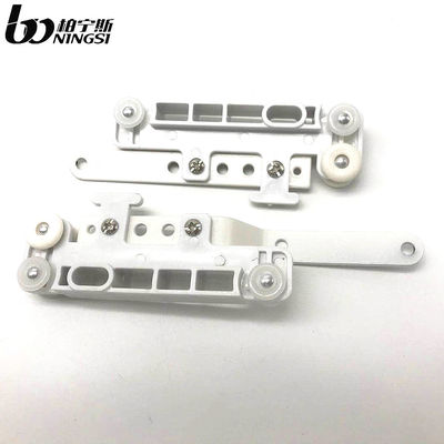 Bom preço. Smart Home Ripple Fold master carrier for motor Curtain Track Automatic straight window Curtain Track Em linha