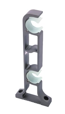 Bom preço. Cortina dobro de carregamento pesada Rod Brackets Easy Installation do suporte de Polo da cortina Em linha